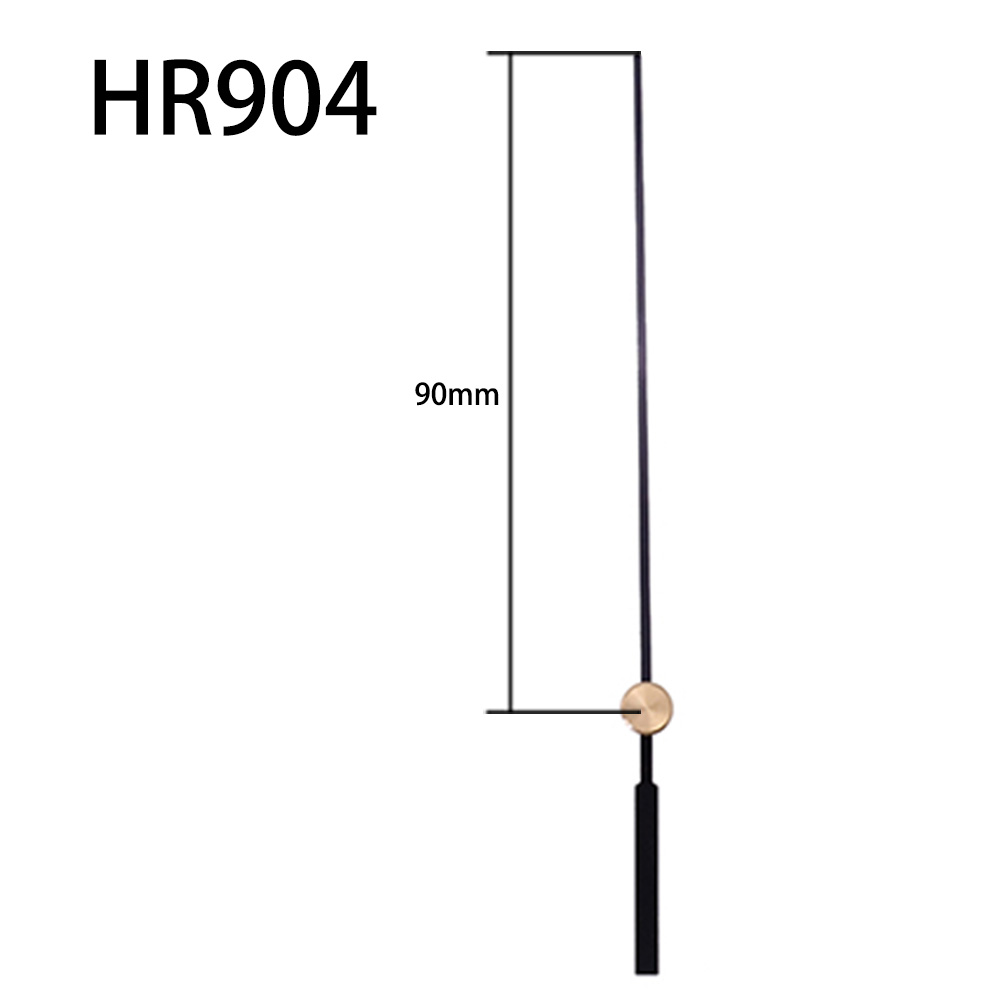 HR904金头黑秒针