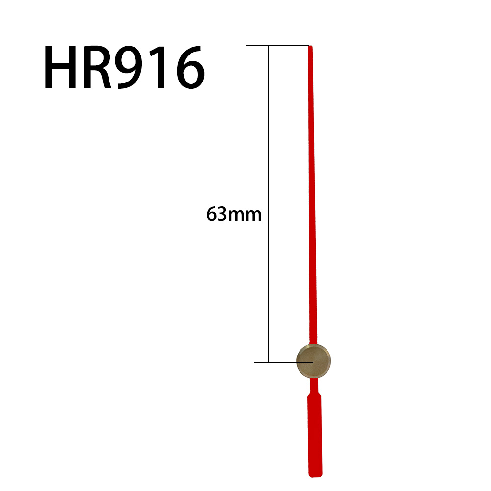 HR916金头红秒针