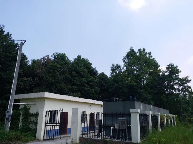 成都市温江区金马镇四友村、兴元村一体化污水处理设备