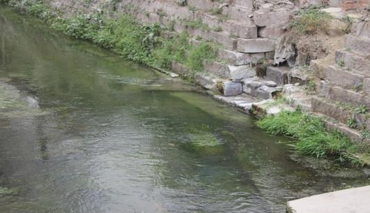 南堰河石材废水