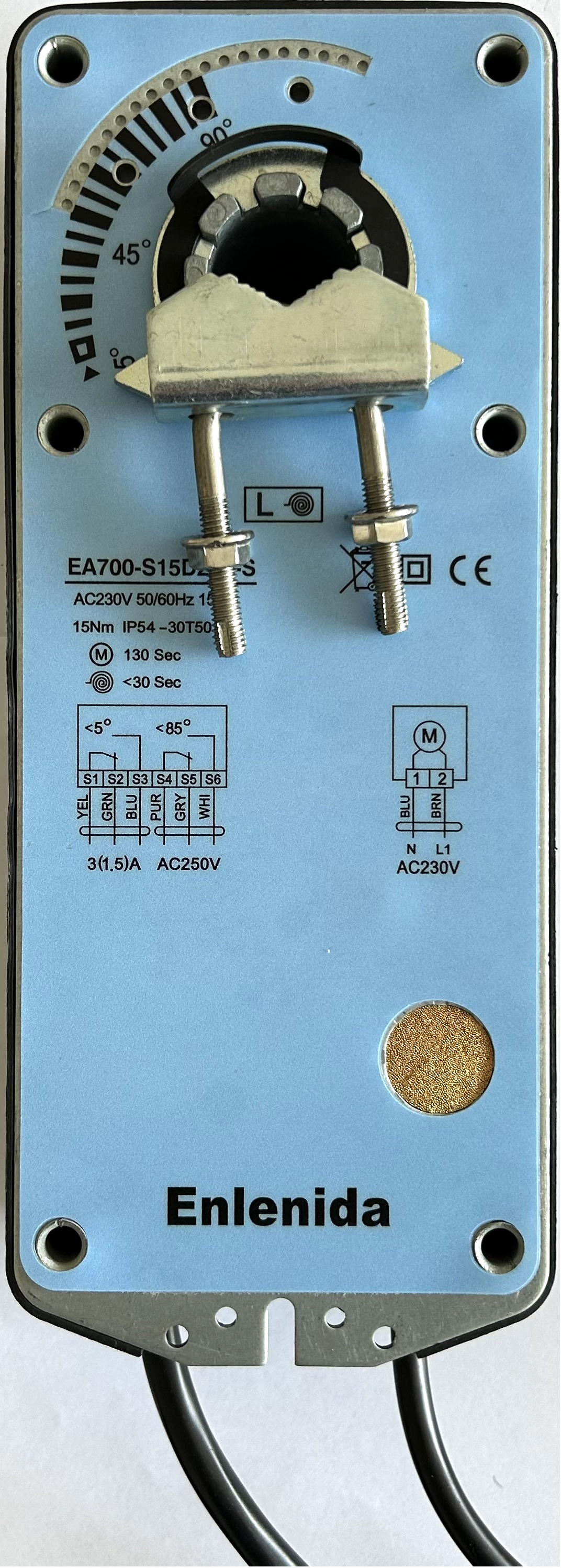 EA700系列弹簧复位15Nm风阀执行器