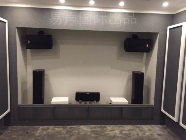 杭州杜比全景声7.2.4声道家庭影院审片室项目设计案例