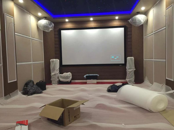 杭州7.2.4声道家庭影院影音室设计定制案例（伊萨卡国际城）