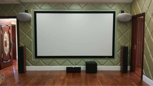 杭州阁楼影音室7.1声道家庭影院设计定制案例（云山金府）