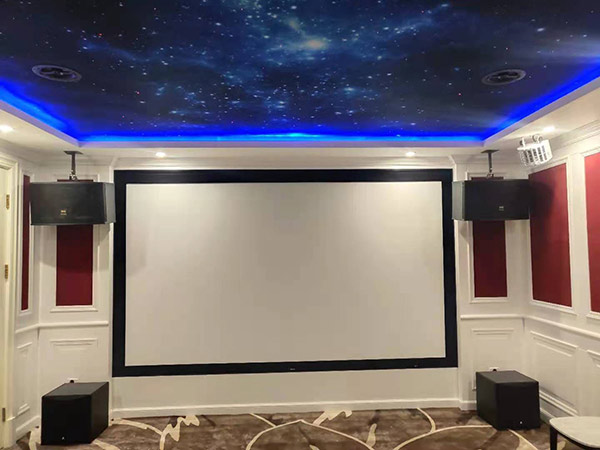 北京别墅豪华7.2.4声道家庭影院卡拉OK定制(中海墅)