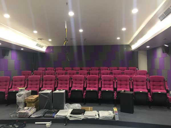 北京云集集团多功能审片室设计（满足电影审片，会议娱乐多种需求）