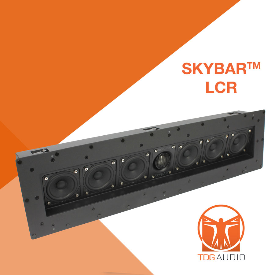 SKYBAR™ LCR 建筑条形音箱