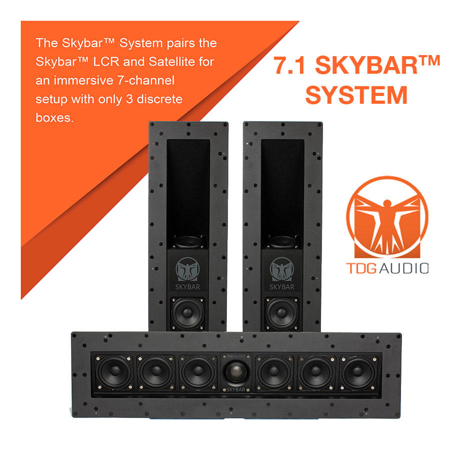 SKYBAR™ 系统 完整的 7.1 SKYBAR™ 系统
