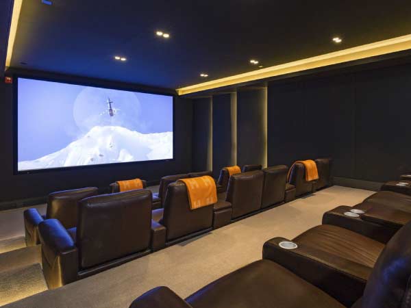 天津别墅家庭视听室设计（旭辉御府）