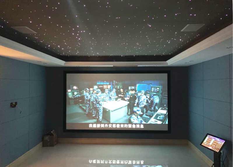 房山区别墅豪华杜比全景声嵌入式7.1.4声道家庭影院（北京徜徉墅）