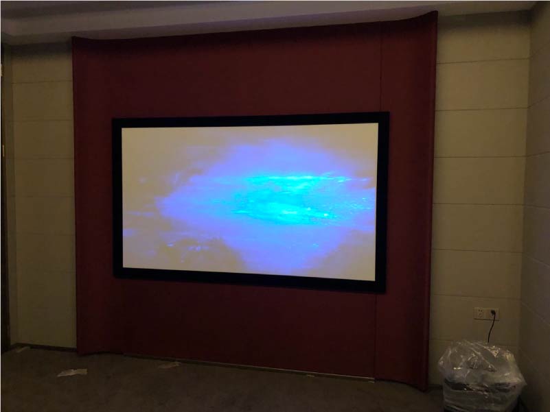 广州大一山庄别墅私人影院装修设计案例