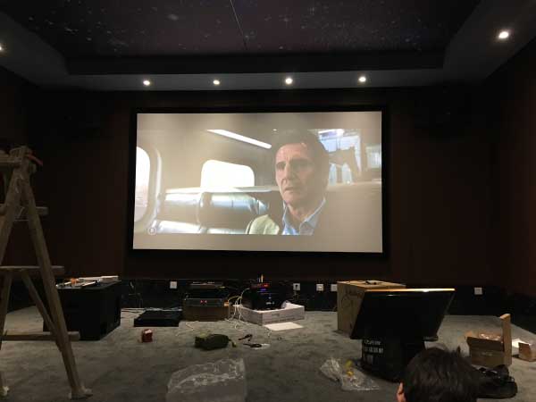 北京地下室家庭影院案例，高端配置兼顾电影和音乐（京都颐和城）