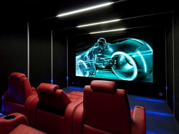 天津翠泉别墅家庭影院装修设计