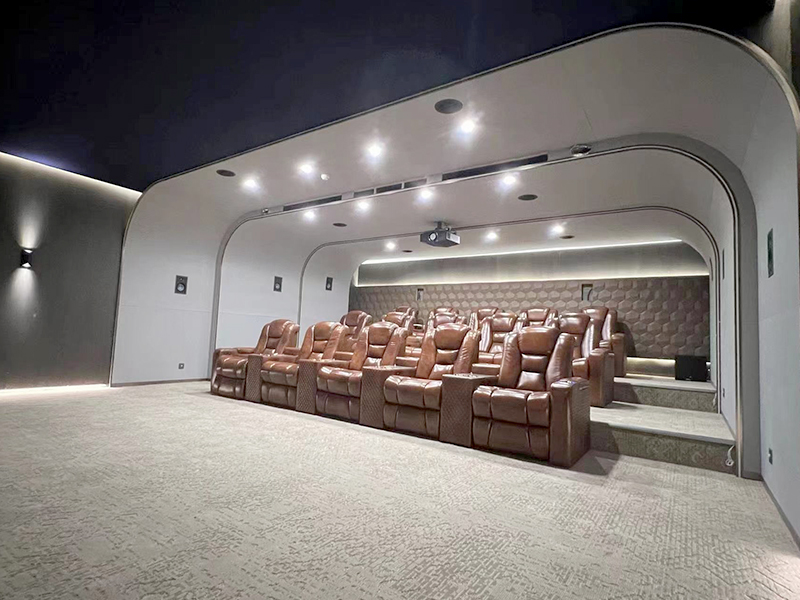 北京亦庄某私人会所影院设计定制案例