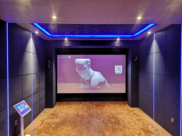 杭州别墅影音室装修设计案例（百郦玲珑府私人影院KTV定制）