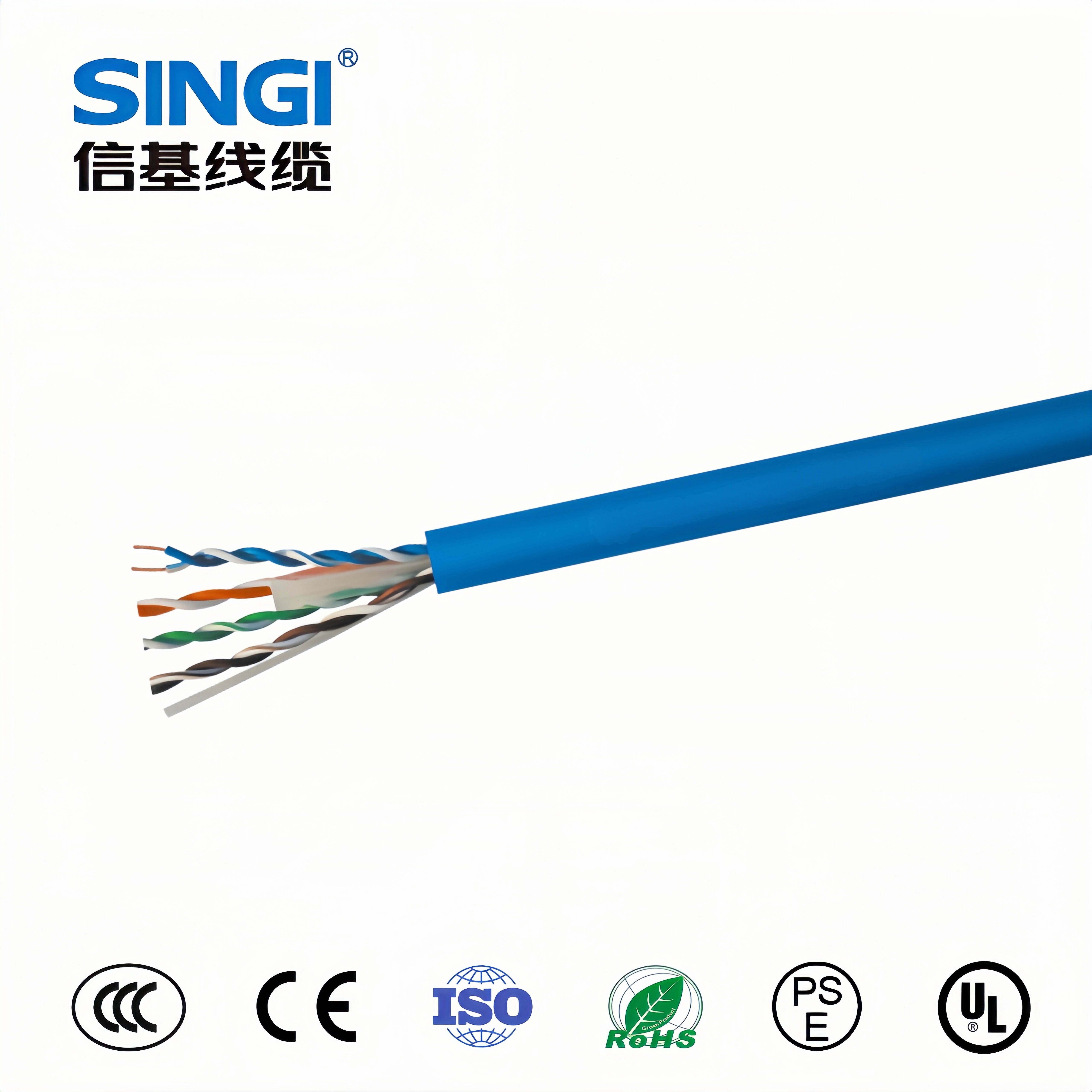 CAT6A  UTP型4对非屏蔽网线