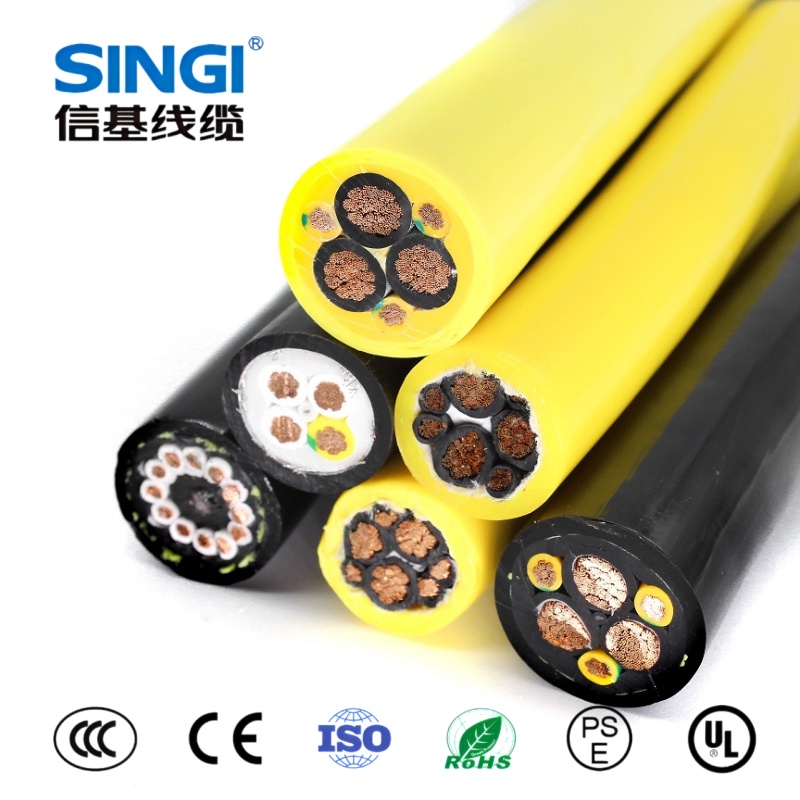 (N)SHTOEU-PUR -40°C-90°C 0.6/1kV  垃圾吊电缆