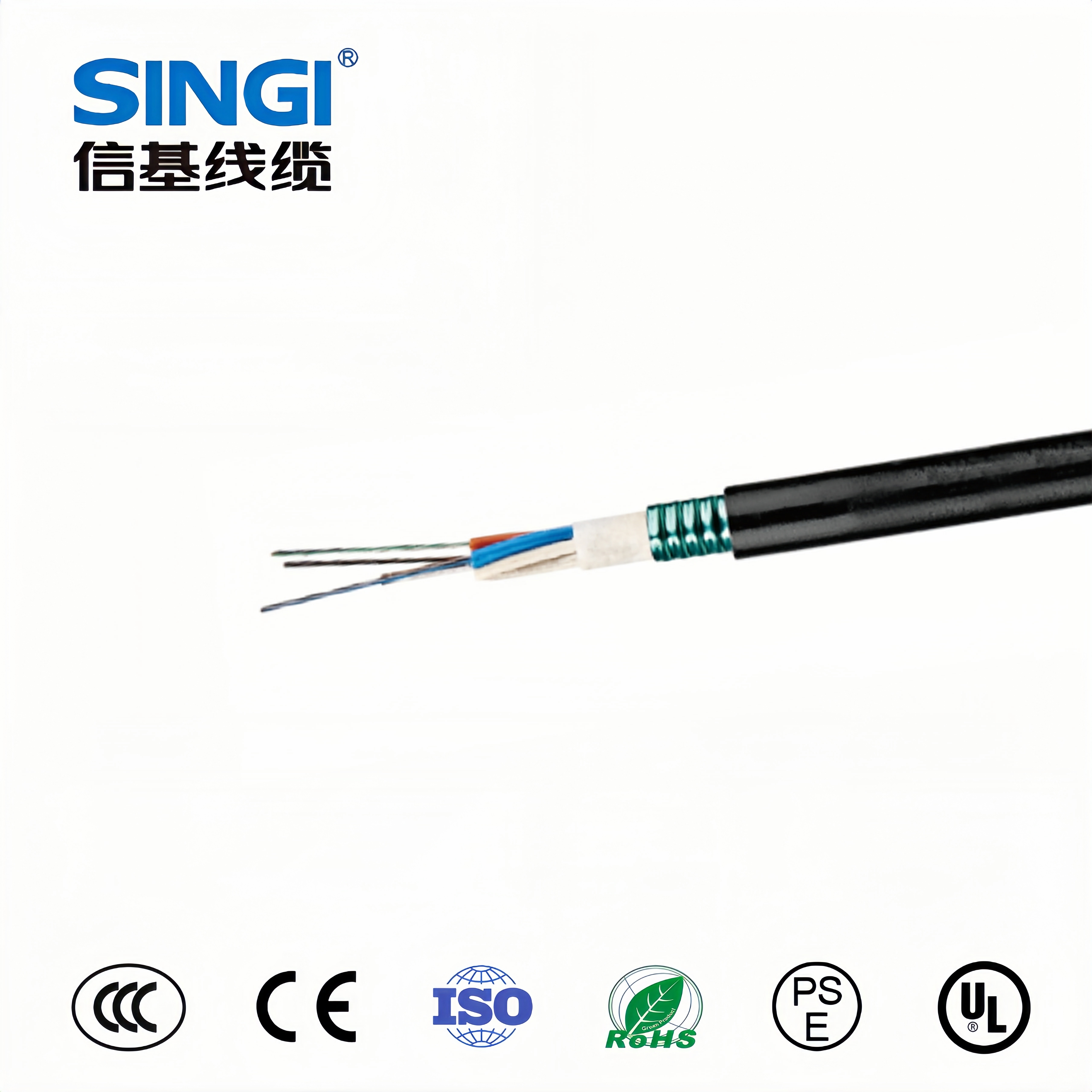 松套层绞式光缆GYTS