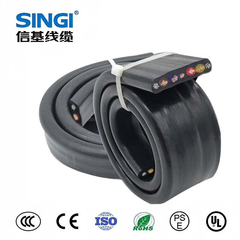 YVFBG 70°C 450/750v 起重机门机扁电缆