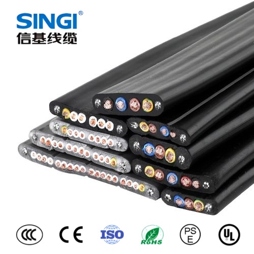 H05VV3V3DH6-F 70℃ 300/500V 扁平电缆