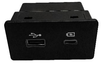 A USB2.0+C 18W