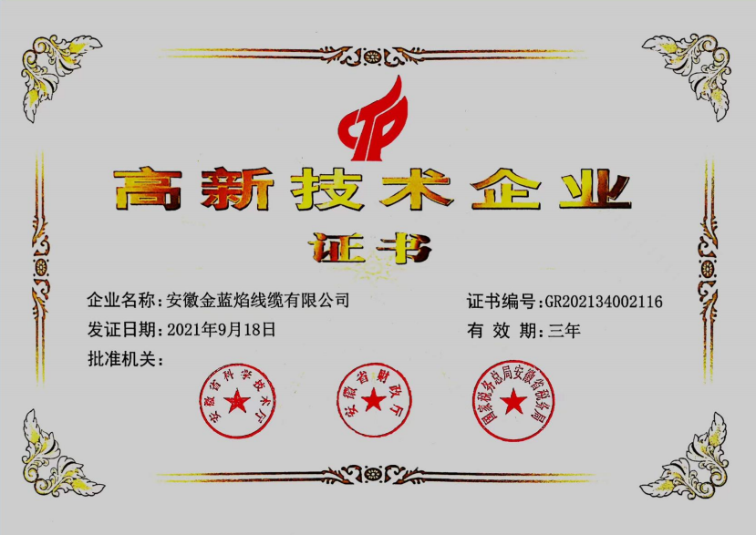 高新技术企业