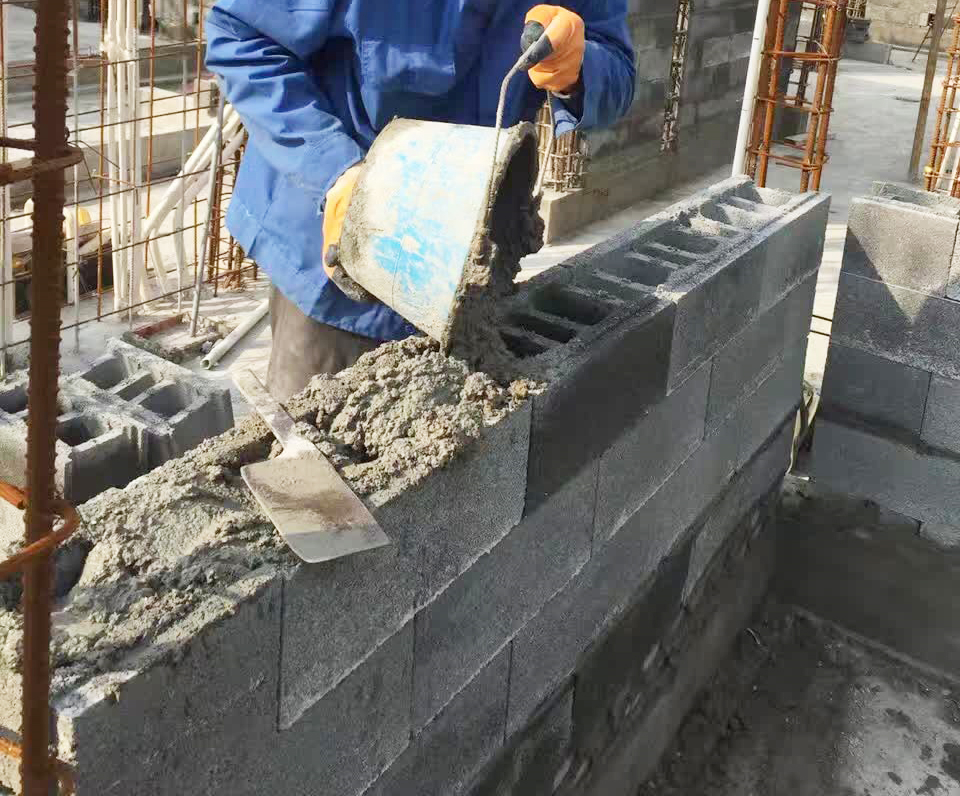 混凝土連鎖空心承重砌塊