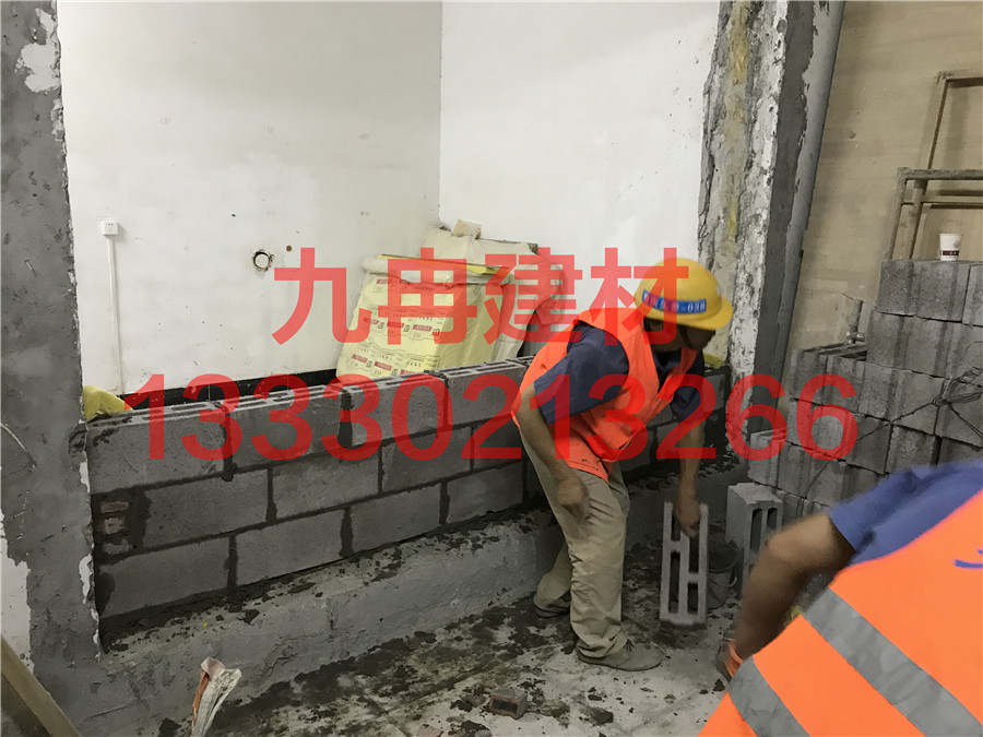 连锁砌块施工案例