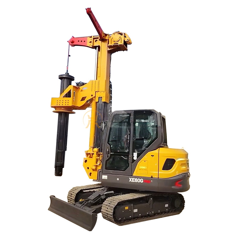 XCMG60挖掘机改装旋挖钻机