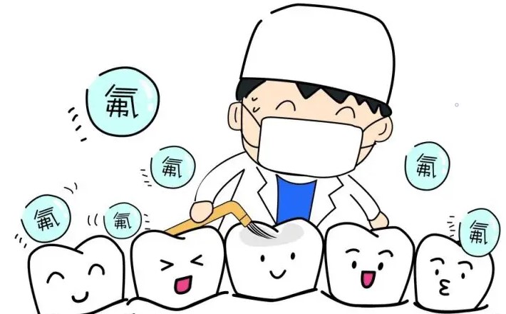 健康口腔,涂氟防龋! 健康口腔,涂氟防龋!