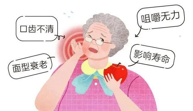 缺牙不补的五大危害！