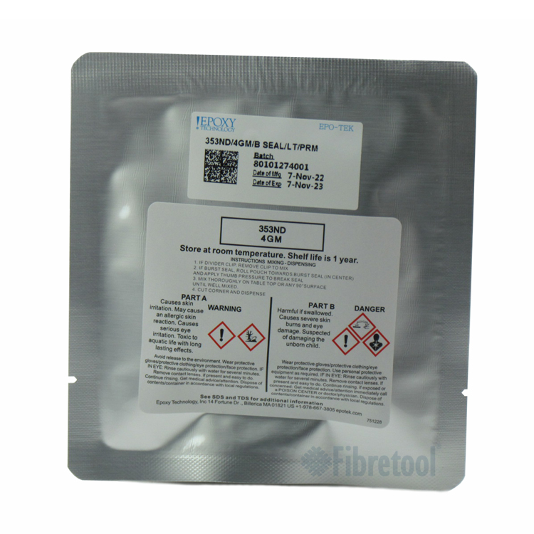 EPO-TEK 353ND Heat-cured Epoxy 4-gram Packs