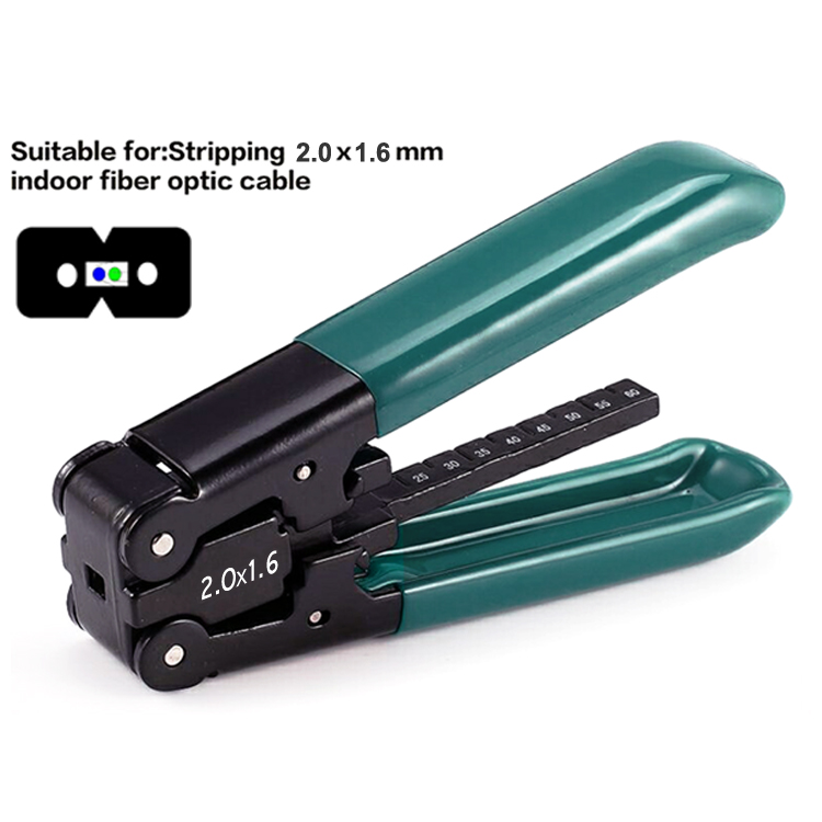 FTTH Fiber Optic Drop Cable Stripper