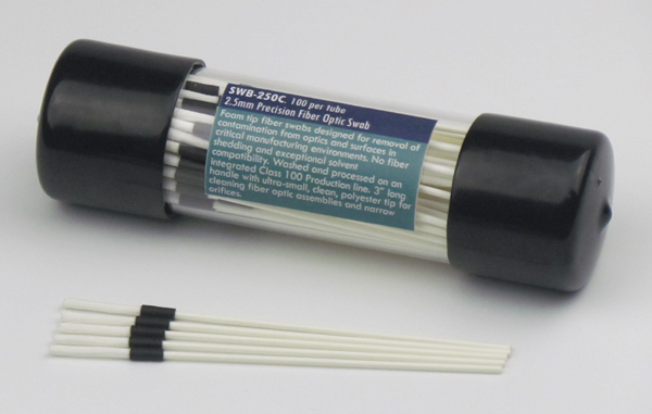 2.5mm Precision Fiber Optic Swabs