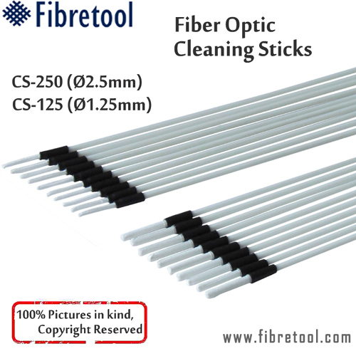 Optical Fiber Cleaning Sticks