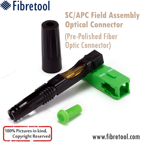 SC/APC Optical Fiber Field Fast Connector
