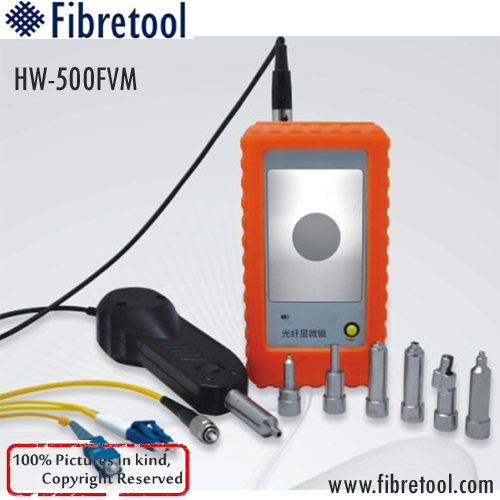 Video Fiber Inspection Probe w/Hand-held Display