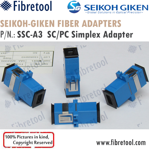 SSC-A3 Seikoh-Giken SC/PC Fiber Simplex Adapter