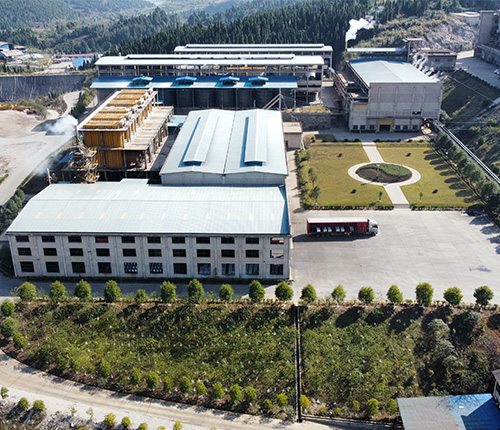 <span>锌锭生产线全景</span>