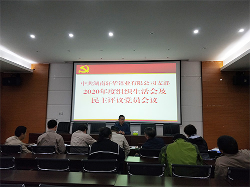 组织生活会及民主评议党员