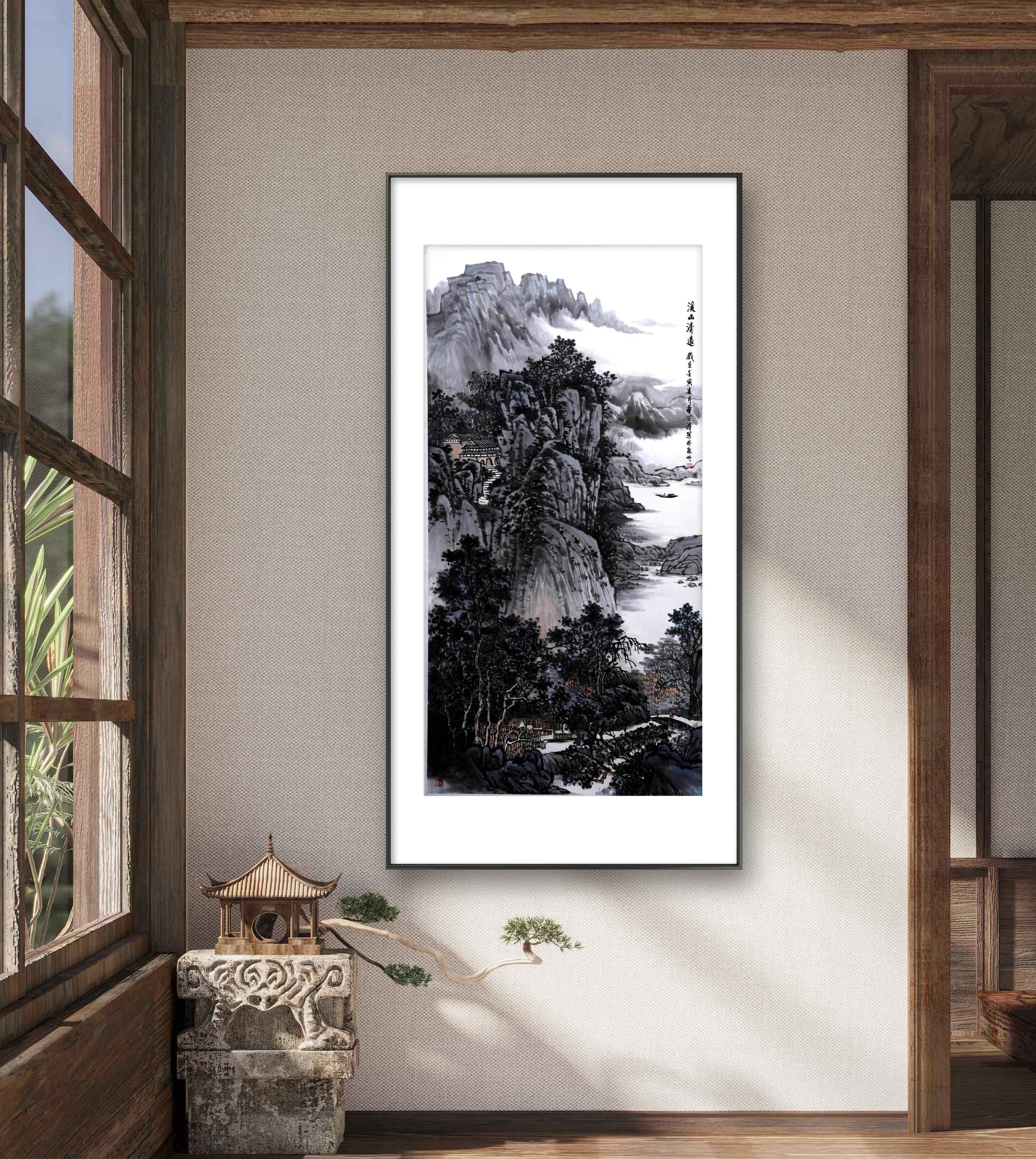 《溪山清遠(yuǎn)圖》