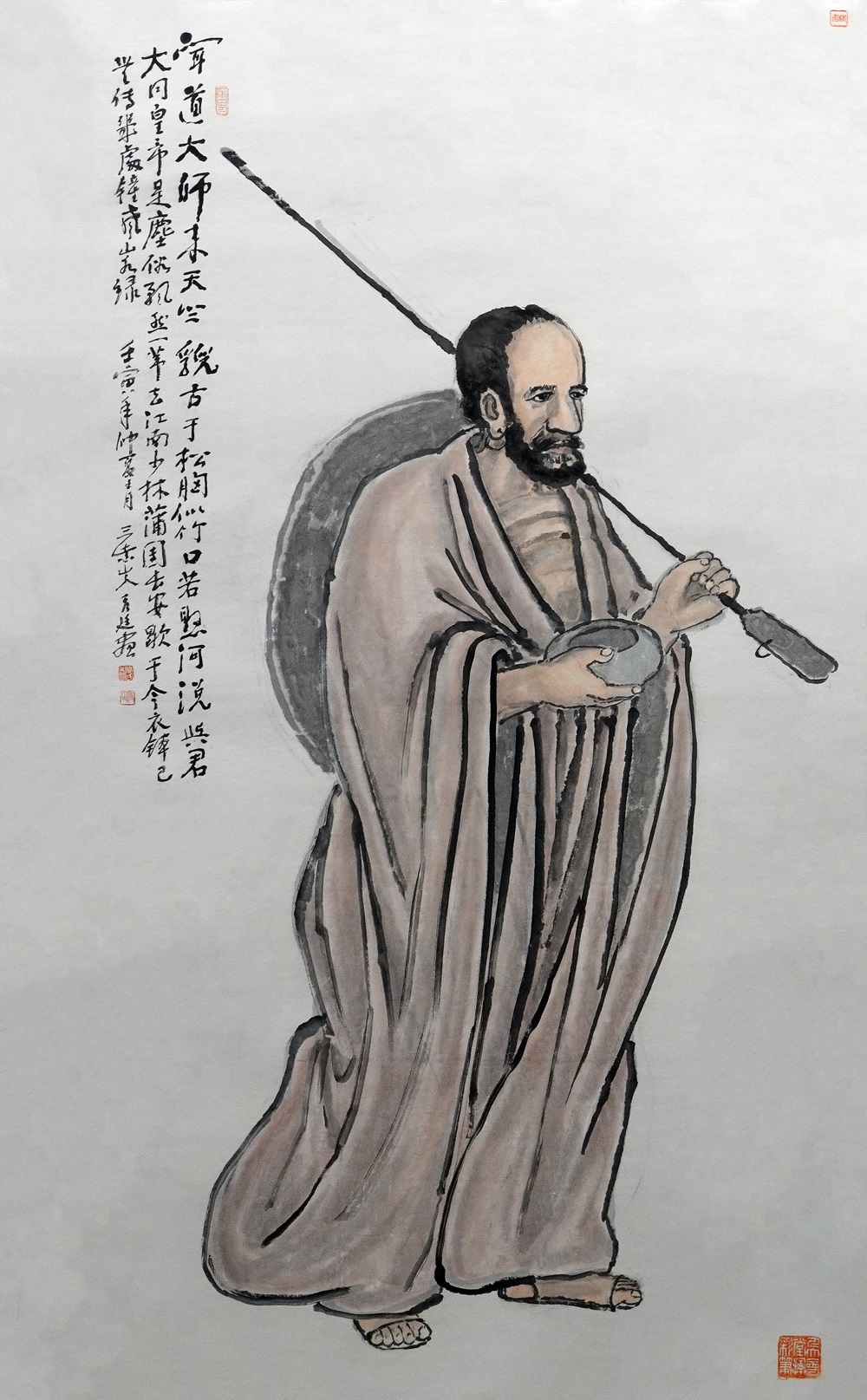 001 周秀廷 達(dá)摩祖師 95x175