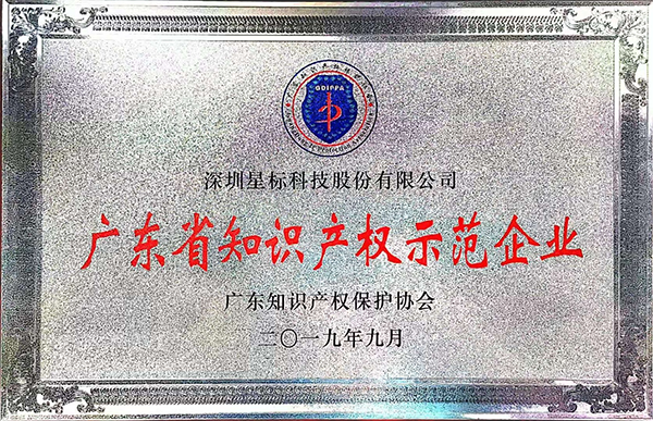 广东省知识产权示范企业
