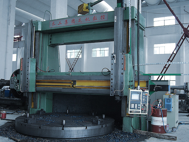 加工机床车间一角