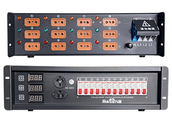 12路X6kw电源直通箱  SM126-A2