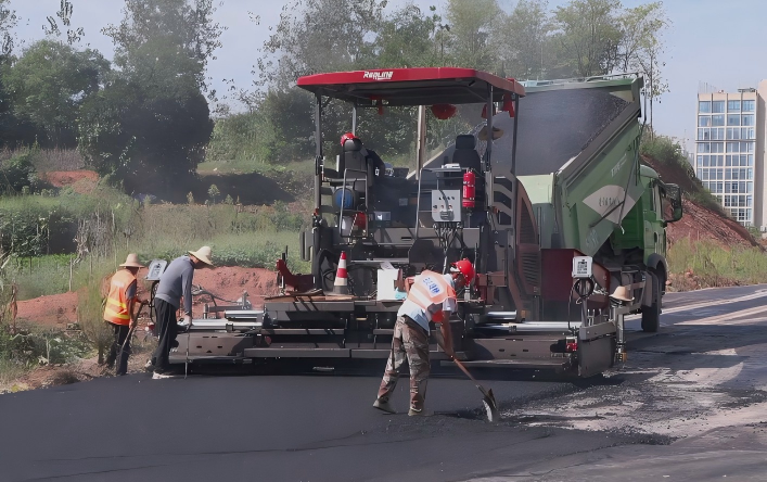县迎宾大道横二路东段即将通车