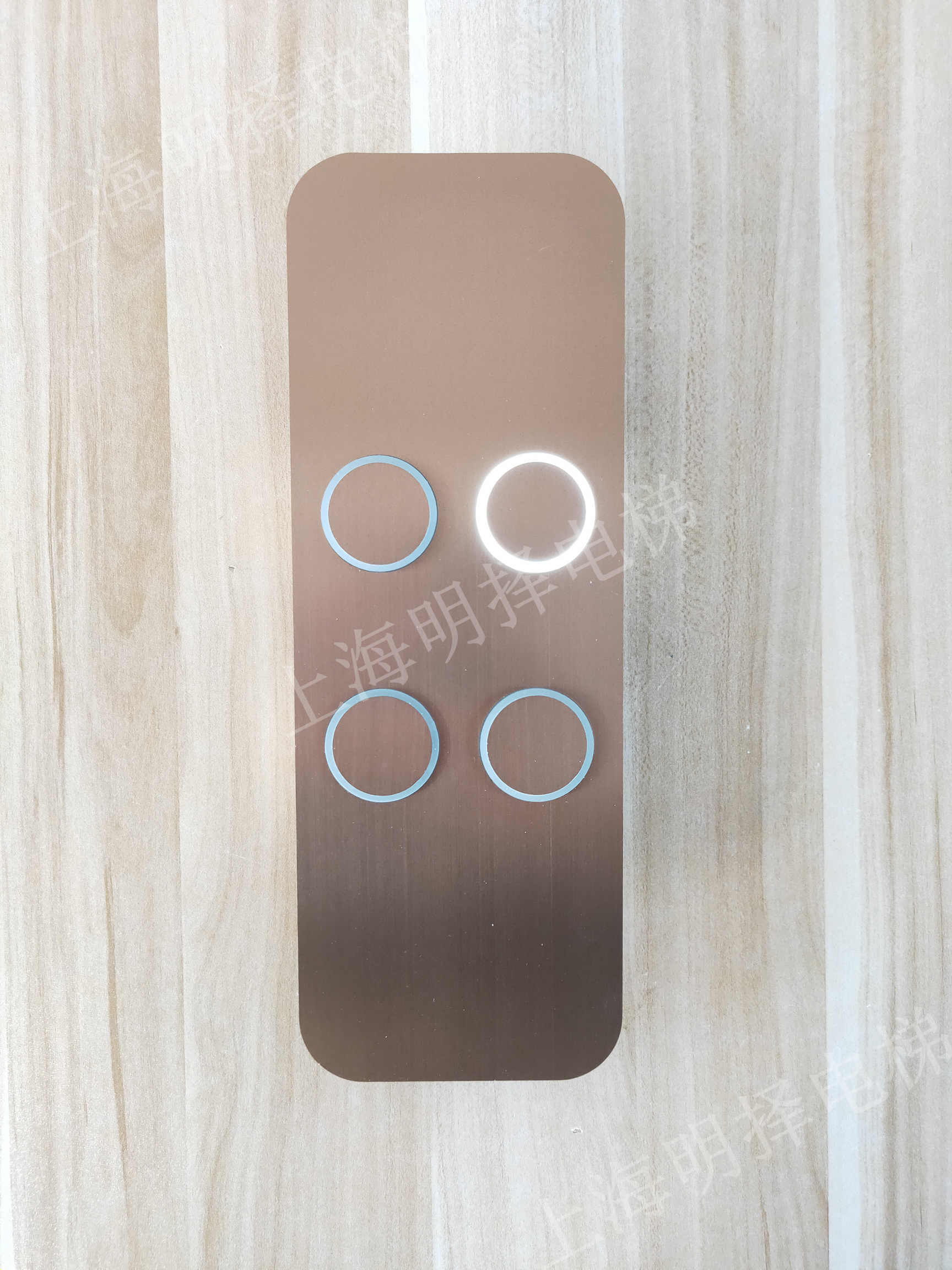 电梯无显示外呼盒|呼梯盒|双排按钮MZH-277