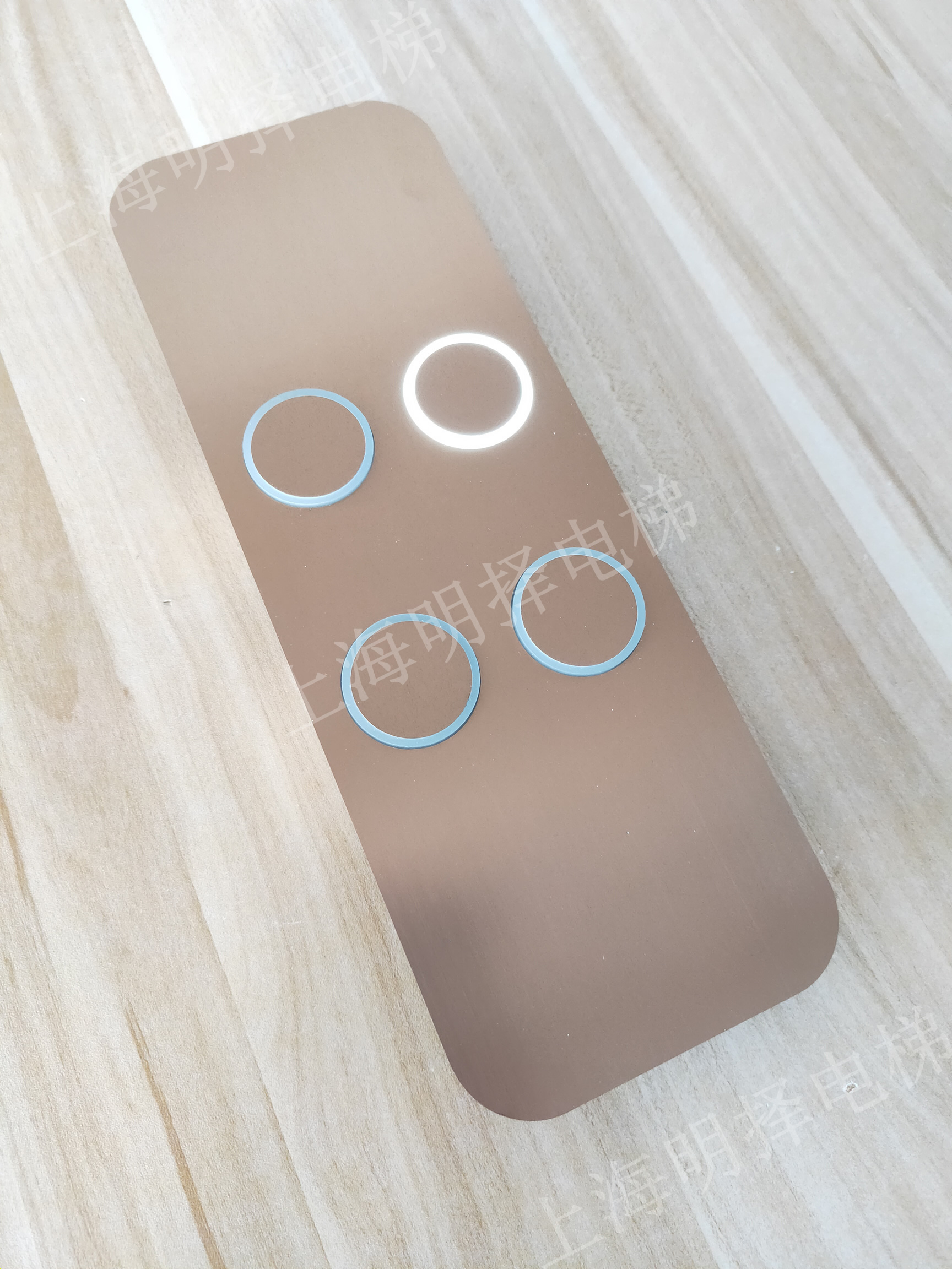 电梯无显示外呼盒|呼梯盒|双排按钮MZH-277