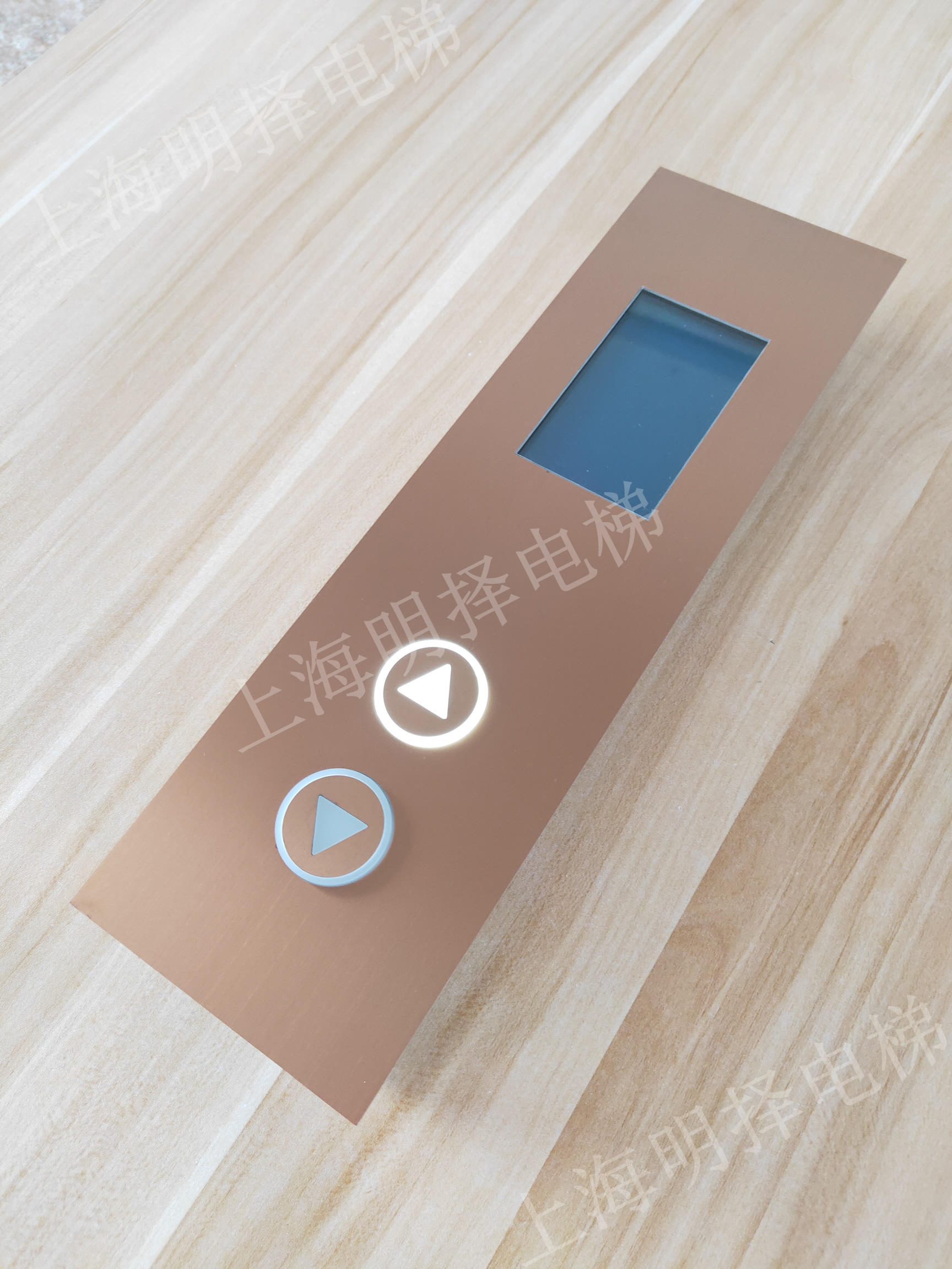 定制电梯呼梯盒|外呼层显面板|召唤盒彩色液晶MZH-280