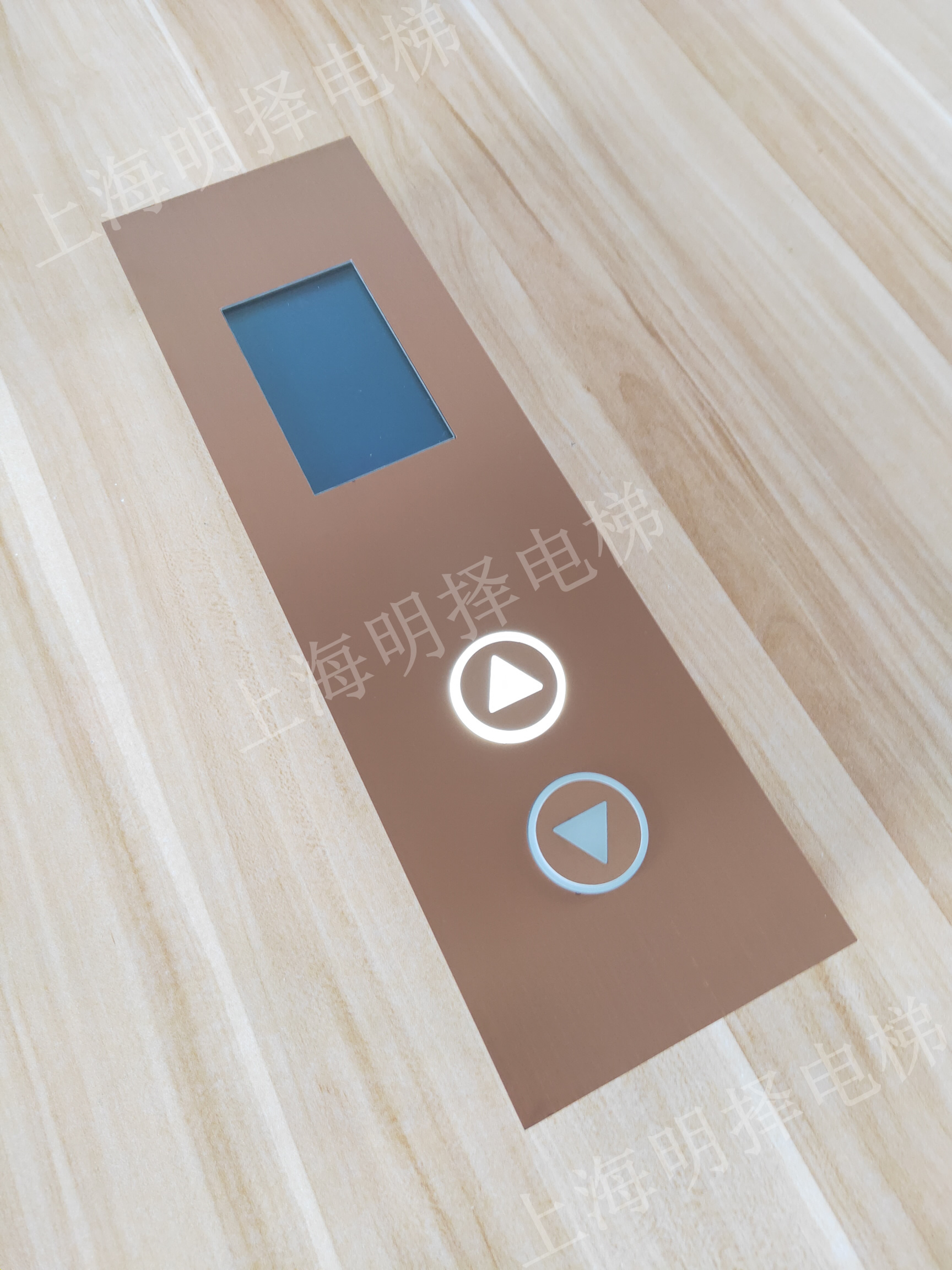 定制电梯呼梯盒|外呼层显面板|召唤盒彩色液晶MZH-280